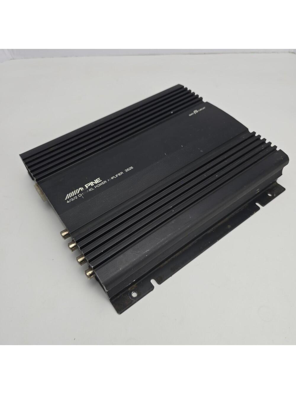 Vintage Alpine 3526 4/3/2 Channel Power Amplifier Car Stereo Made in Japan AS IS